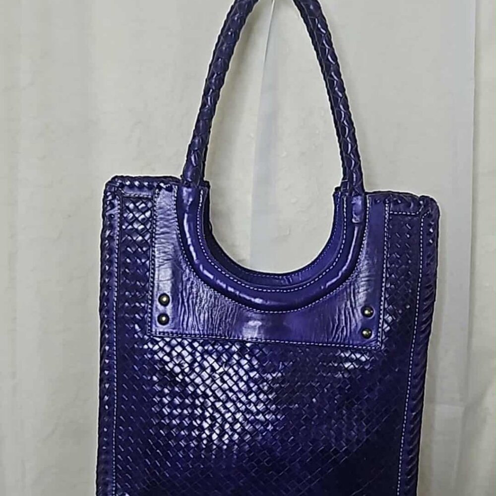 Vintage XXL Frye Skull Handbag - Picture 12 of 15